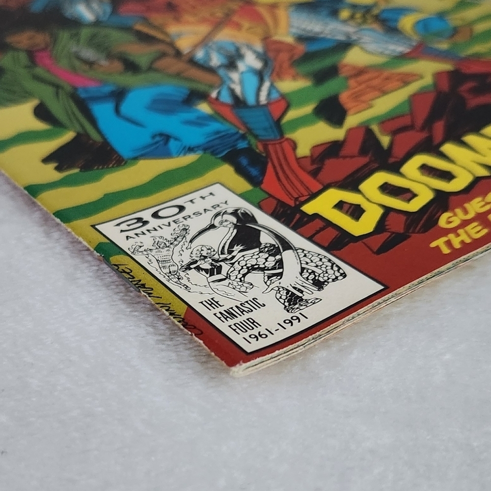 Vintage Marvel Comics DEATHLOK #5 | Nov 1991 | Guest X-Men & Fantastic Four - Picture 9 of 11